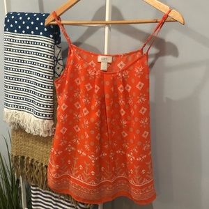 Loft Orange Top